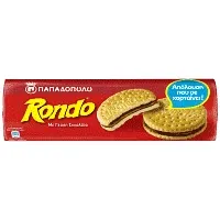 Παπαδοπούλου Μπισκότα Rondo Σοκολάτα 250gr