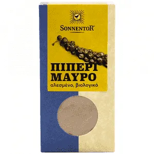 Sonnentor Πιπέρι Μαύρο Αλεσμένο Βio 50g