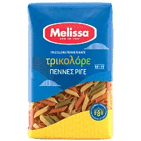 Melissa Πέννες Ριγέ Τρικολόρε 500γρ.