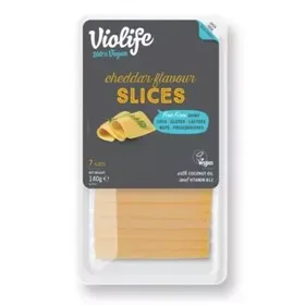 VIOLIFE Cheddar σε Φέτες Χωρίς Γλουτένη Χωρίς Λακτόζη 140gr