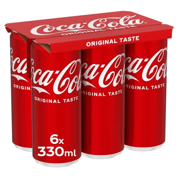 Coca-Cola Regular 6x330ml (5+1)