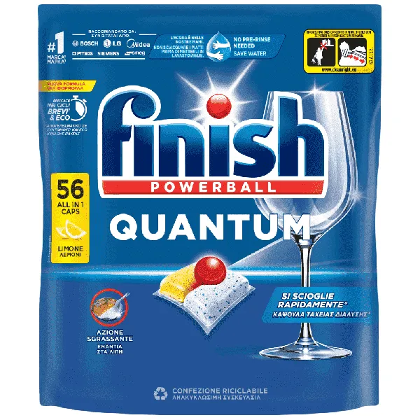 quantum ταμπέτες πιάτων λεμόνι