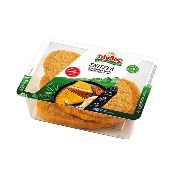 ΠΙΝΔΟΣ Σνίτσελ Κοτόπουλου 420g