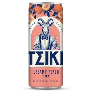 TSIKI Σόδα Ροδάκινο Κουτί 330ml