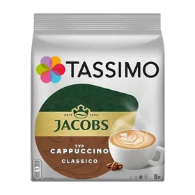 Jacobs Tassimo Καφές Cappuccino Σε Κάψουλες 8τεμ. 260γρ.