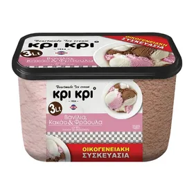 Όλα τα οικογενειακά παγωτά Heartmade KPI KPI 3lt (1500gr)