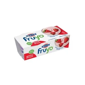 ΦΑΓΕ Fruyo Φράουλα 0% Επιδόρπιο Γιαουρτιού 2x150γρ.