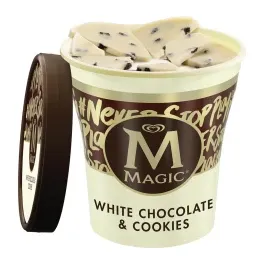 ALGIDA Magic White Chocolate Cookies Παγωτό 300gr