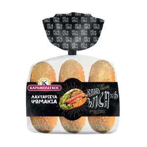 Ψωμάκια ΚΑΤΣΕΛΗΣ sandwich ή burger 4 τεμ. 480gr