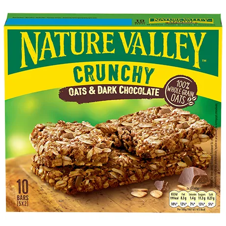 NATURE VALLEY Μούσλι & Μαύρη Σοκολάτα ή Cranberry