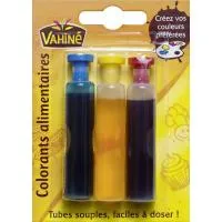 Χρώματα Ζαχαροπλαστικής Vahine 3x6ml