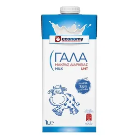 Γάλα Μακράς Διάρκειας Πλήρες 3,6% 1lt