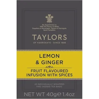 Αφέψημα λεμόνι & τζίντζερ Taylors 20 τεμ