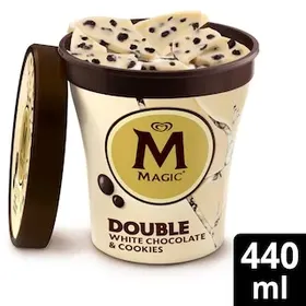 MAGIC Παγωτό White Chocolate & Cookies 300g