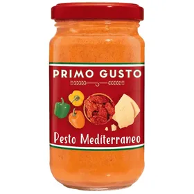 σάλτσα ζυμαρικών pesto mediterraneo ή genovese