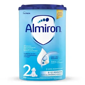 Nutricia Almiron 2 Βρεφικό Γάλα Σκόνη 6-12Μηνών 800γρ.