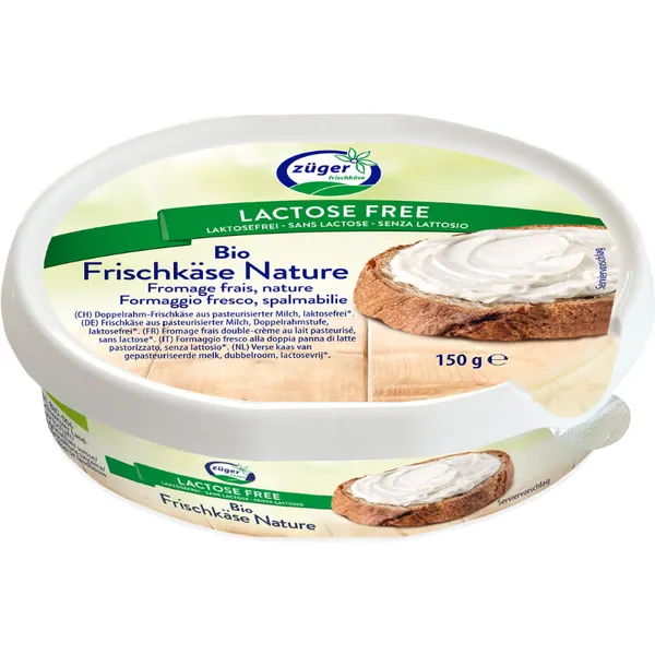 ZUGER Τυρί Κρέμα Χωρίς Λακτόζη 150 GR