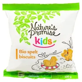 NATURE'S PROMISE Μπισκότα Kids Bio από Όλυρα 100g