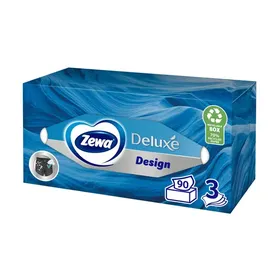 ZEWA Deluxe Χαρτομάντιλα Γραφείου Design 3 Φύλλων 90τεμ
