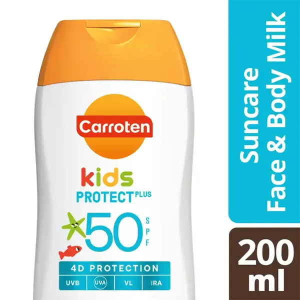 Carroten Kids Αντηλιακό Γαλάκτωμα Protection Plus SPF50 200ml.