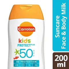Carroten Kids Αντηλιακό Γαλάκτωμα Protection Plus SPF50 200ml.