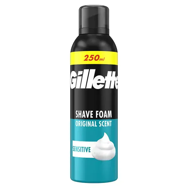 Gillette Classic Αφρός Ξυρίσματος Sensitive 250ml.