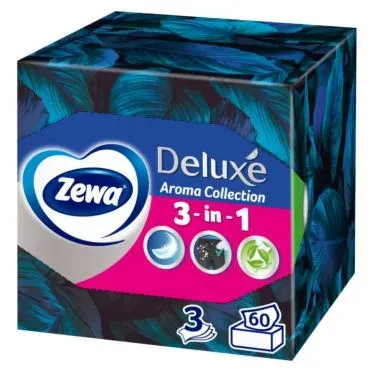 ZEWA DELUXE AROMA CUBE, ΕΠIT/ΖΙΑ ΧΑΡΤ/ΛΑ 18/60,3PLY