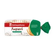 ΠΑΠΑΔΟΠΟΥΛΟΥ Ψωμί Τοστ Χωριανό Ολικής Άλεσης 500g