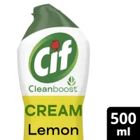 Κρέμα Γενικού Καθαρισμού με Άρωμα Λεμόνι Cif 500 ml