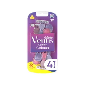 GILLETTE Venus Comfort Colours Ξυραφάκια μιας χρήσης 4τεμ.