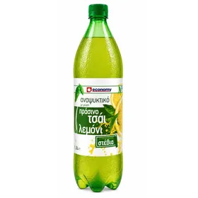 ECONOMY Ice Tea Αναψυκτικό Πράσινο Τσάι Λεμόνι Με Στέβια 1,5lt