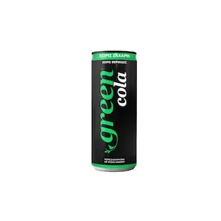 GREEN Αναψυκτικό Cola Στέβια Κουτί 330ml