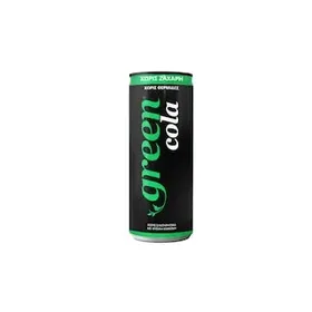 GREEN Αναψυκτικό Cola Στέβια Κουτί 330ml