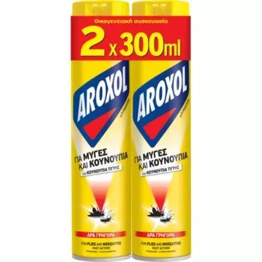 AROXOL ΕΝΤ/ΝΟ 300ML Χ 2ΤΜΧ
