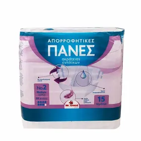 MrGrand Πάνες Ακράτειας No2 Medium 15τεμ.