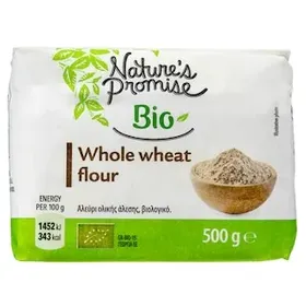 NATURES PROMISE BIO Αλεύρι Ολικής Άλεσης Bio 500g
