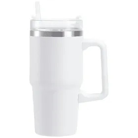 ισοθερμικό δοχείο ζεστό/κρύο ρόφημα διπλότοιχο άσπρο 380ml