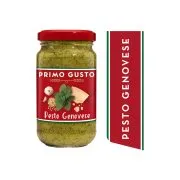 PRIMO GUSTO Έτοιμη Σάλτσα Ζυμαρικών Pesto Genovese Χωρίς γλουτένη 190g