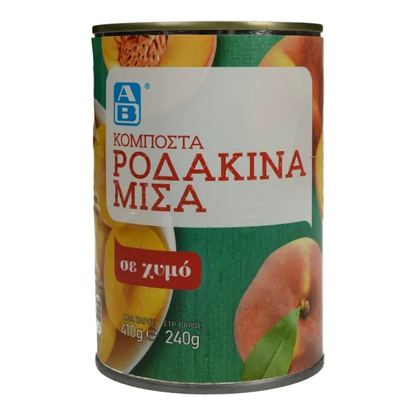 Κομπόστα Ροδάκινα Μισά