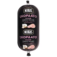 Nikas Σαλάμι Σκορδάτο Χωρίς Γλουτένη 300gr