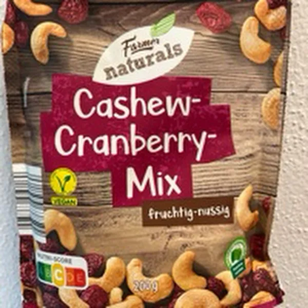 CRANBERRIES AND NUTS Ανάλατα 200g