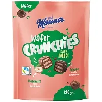 Manner Wafer Crunchies Dark Mix 130gr