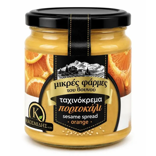 ταχινικρέμα πορτοκάλι 300γρ.