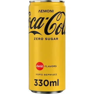 COCA COLA Αναψυκτικό Cola Zero Λεμόνι Κουτί 330ml