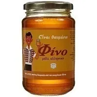 Φινο Μέλι Ελληνικό Γυάλινο Βάζο 450gr