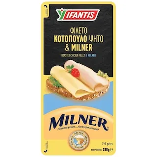 ΥΦΑΝΤΗΣ COMBI Φιλέτο Κοτόπουλο Ψητό & Τυρί Milner 280g