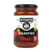 ΚΥΚΝΟΣ Έτοιμη Σάλτσα Ντομάτας Πικάντικη Vegan Χωρίς γλουτένη 350g
