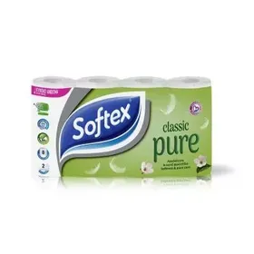 SOFTEX Ρ/Υ PURE&SOFT 8ΑΡΙ 552ΓΡ CLASSIC