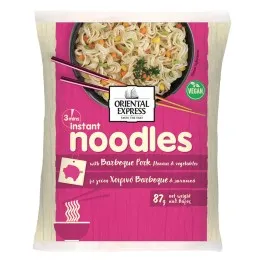 Oriental Express Noodles Με Γεύση Χοιρινό Barbeque 3' 87γρ.