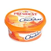 Τυρί Κρέμα PRESIDENT Τσένταρ 125g